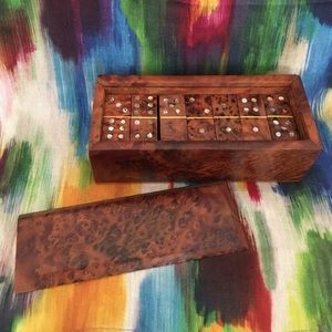 Wood Domino Set